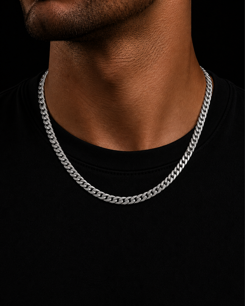 Ice Reserve Style men's stainless steel chain necklace