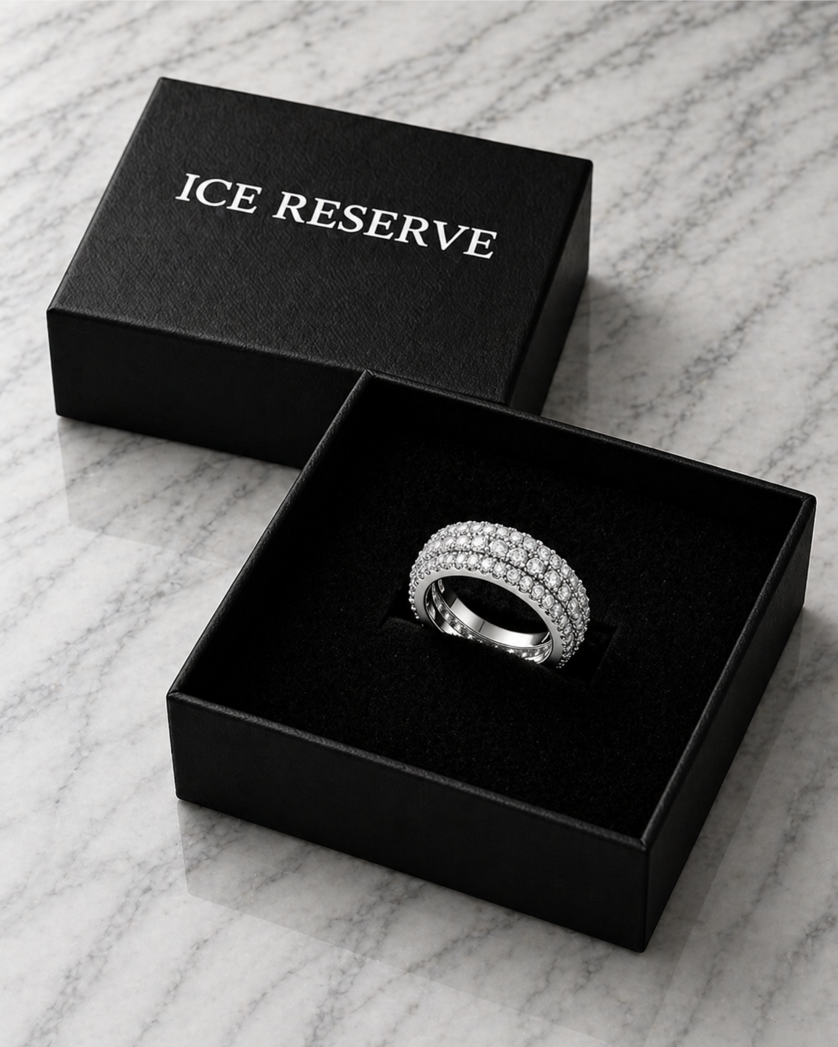 Triple Row Ring