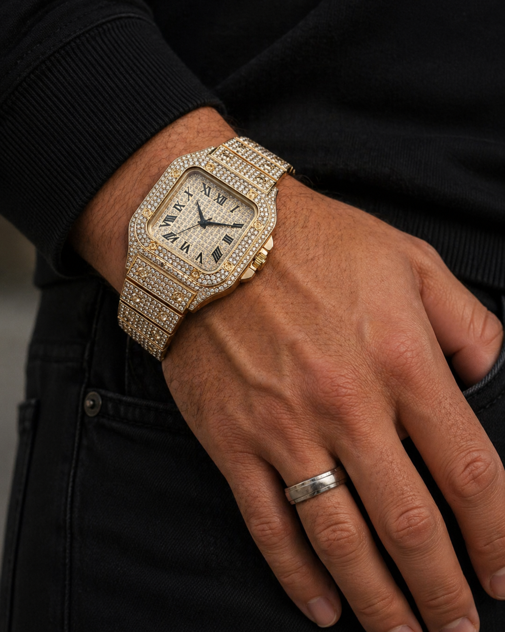 Crystal Frame Watch