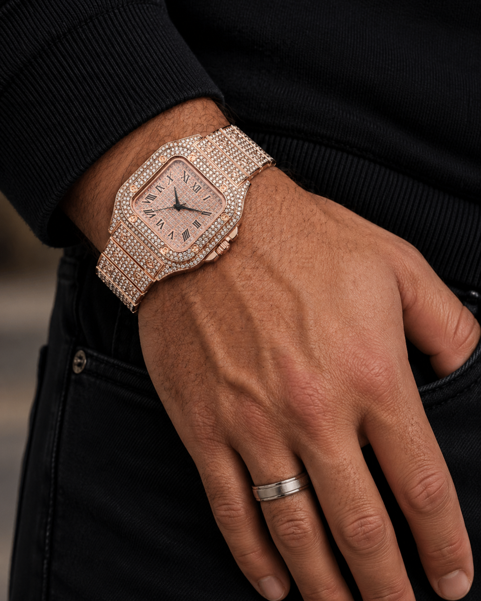 Crystal Frame Watch