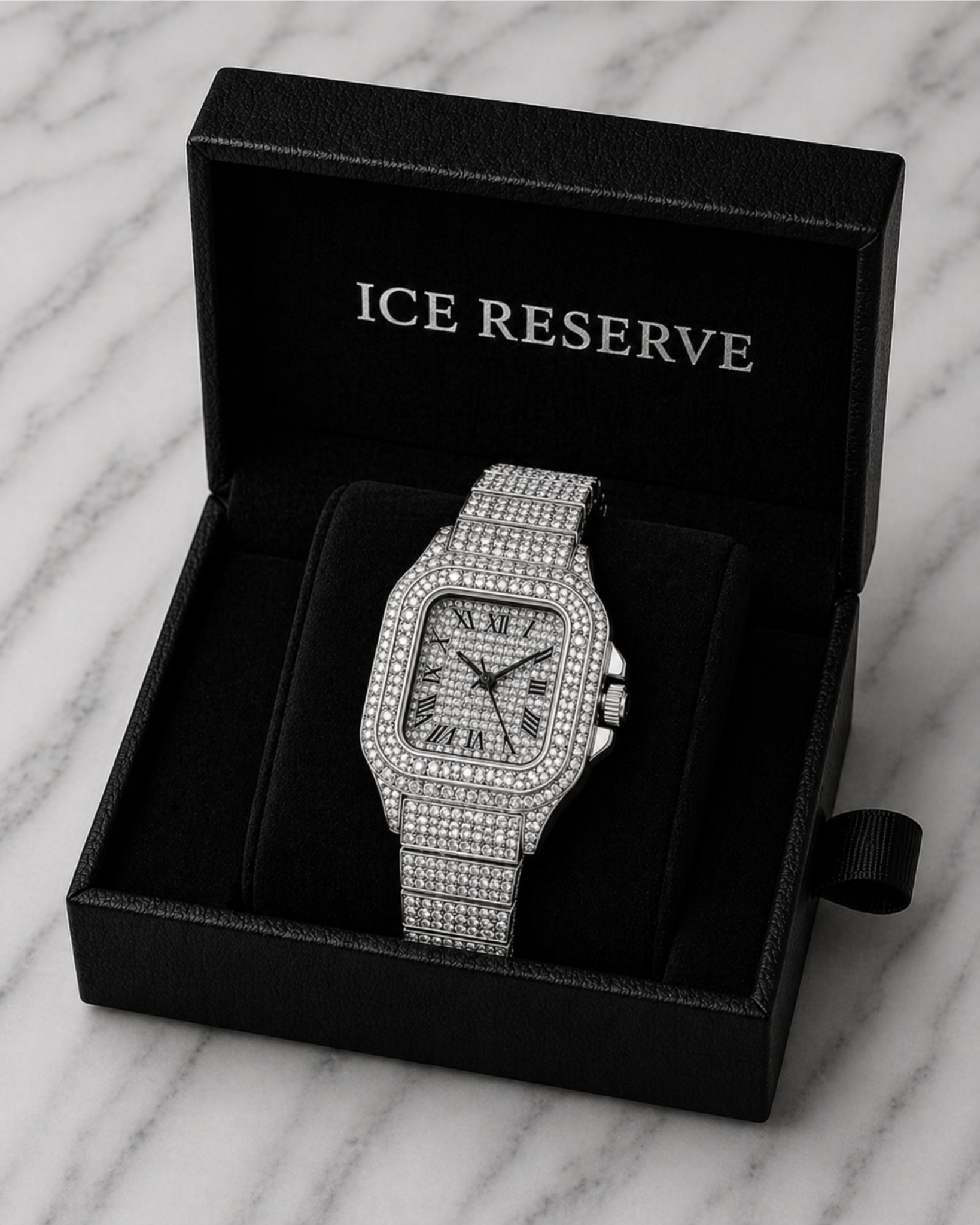 Crystal Frame Watch