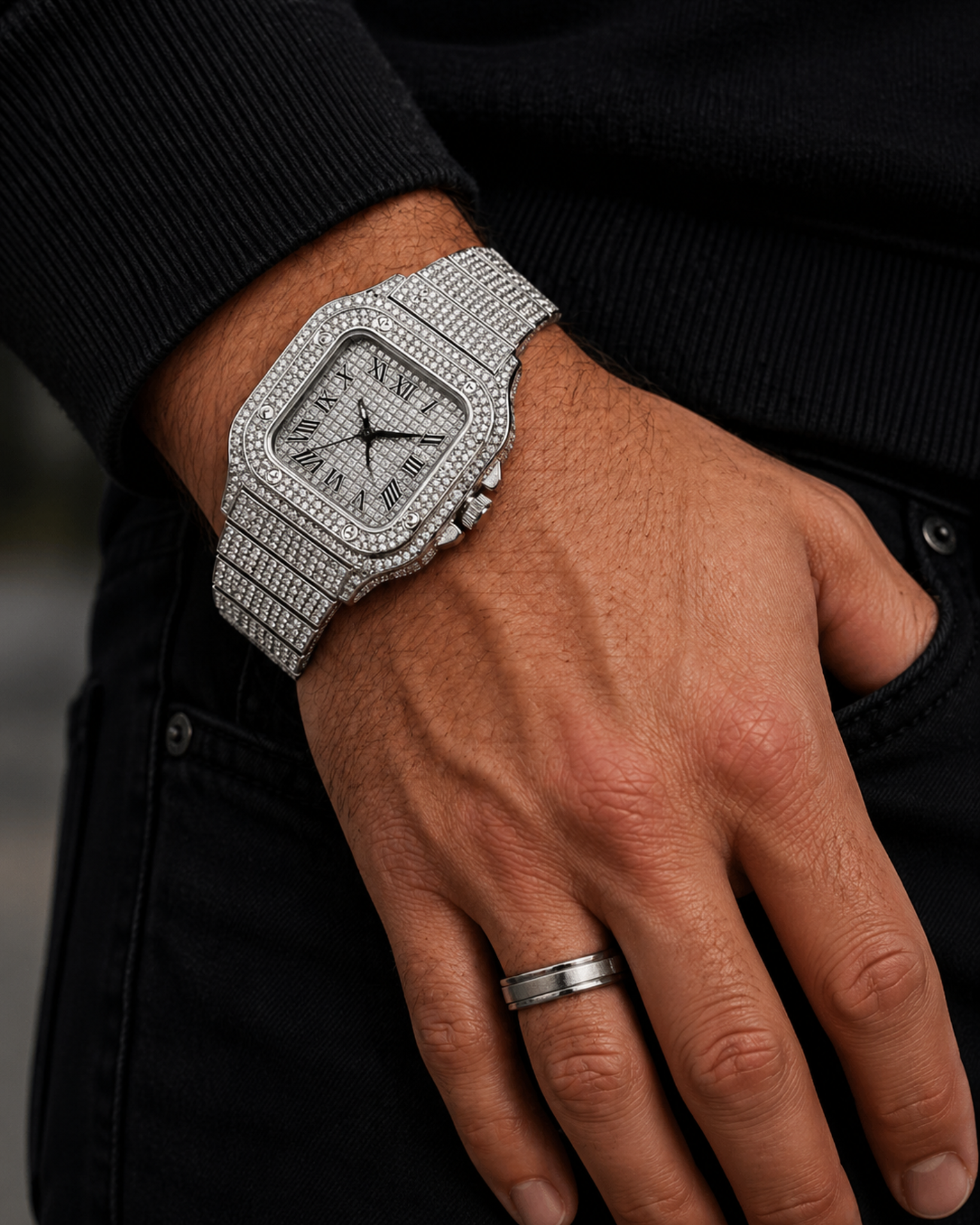 Crystal Frame Watch