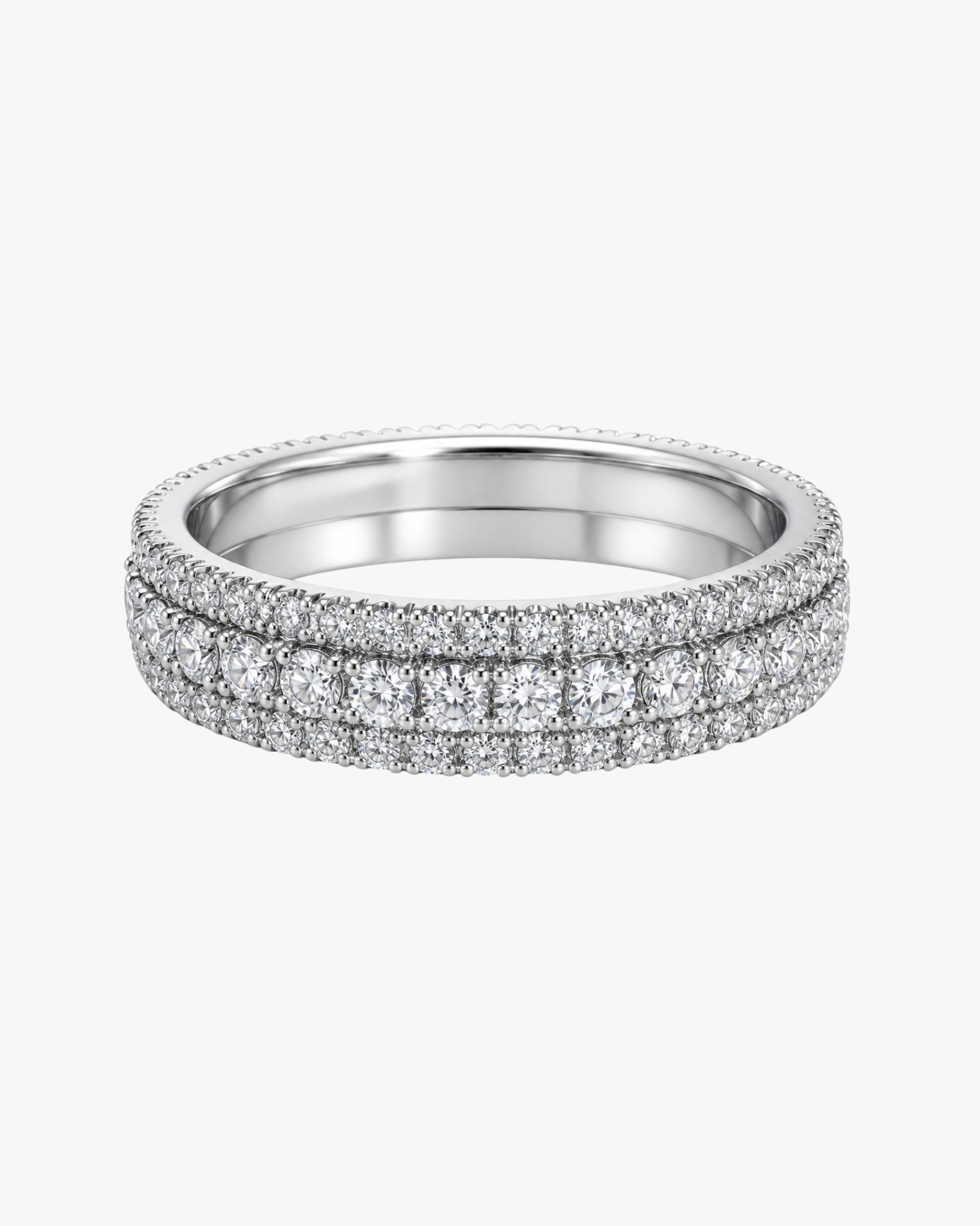 Triple Row Ring