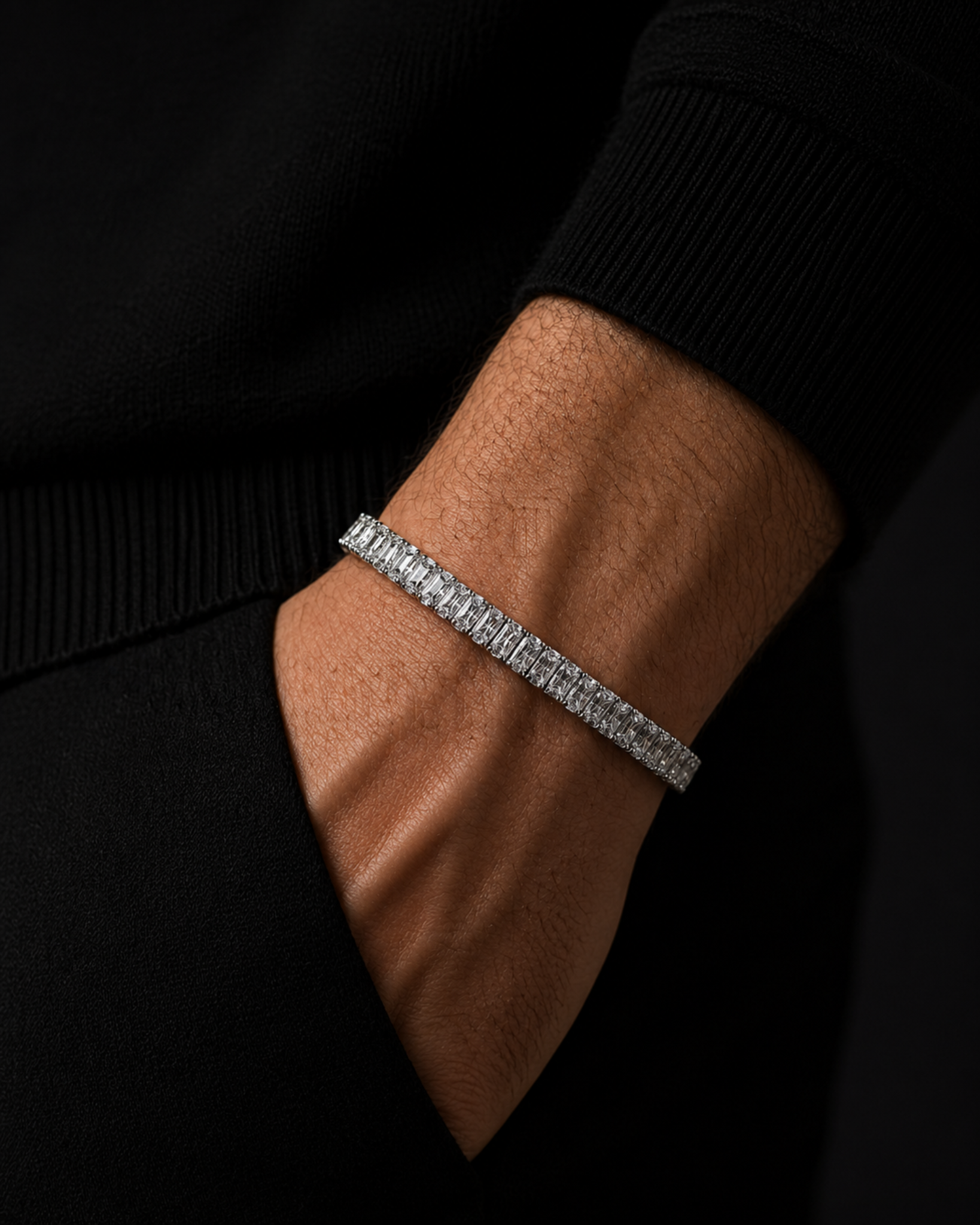 Full Baguette Bracelet