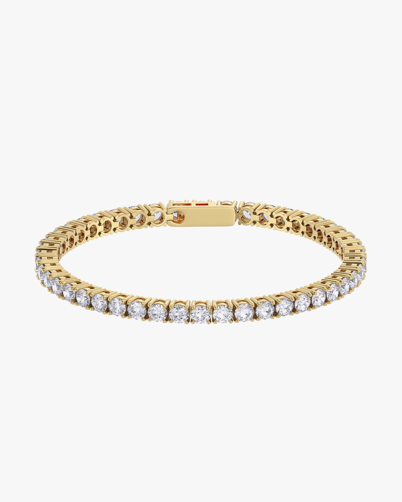 Tennis Bracelet Rhodium Plated 3mm