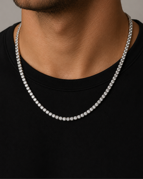 Silver Tennis Chain