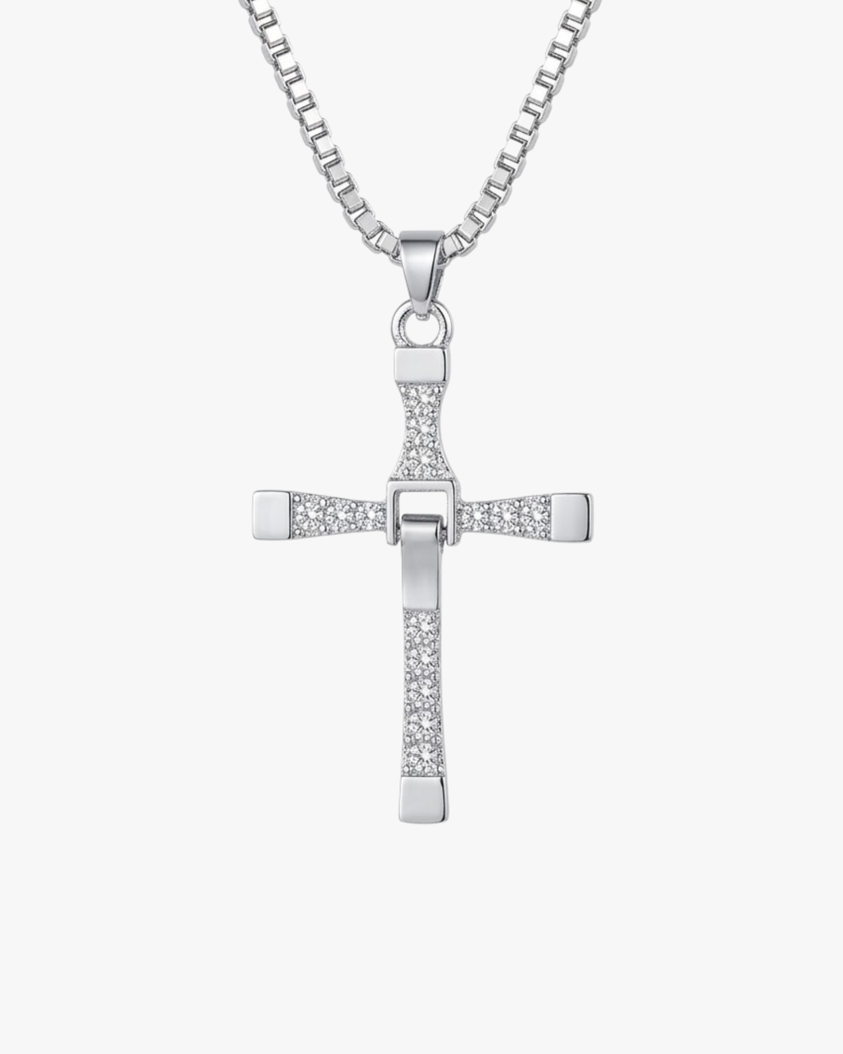 Silver Cross Necklace