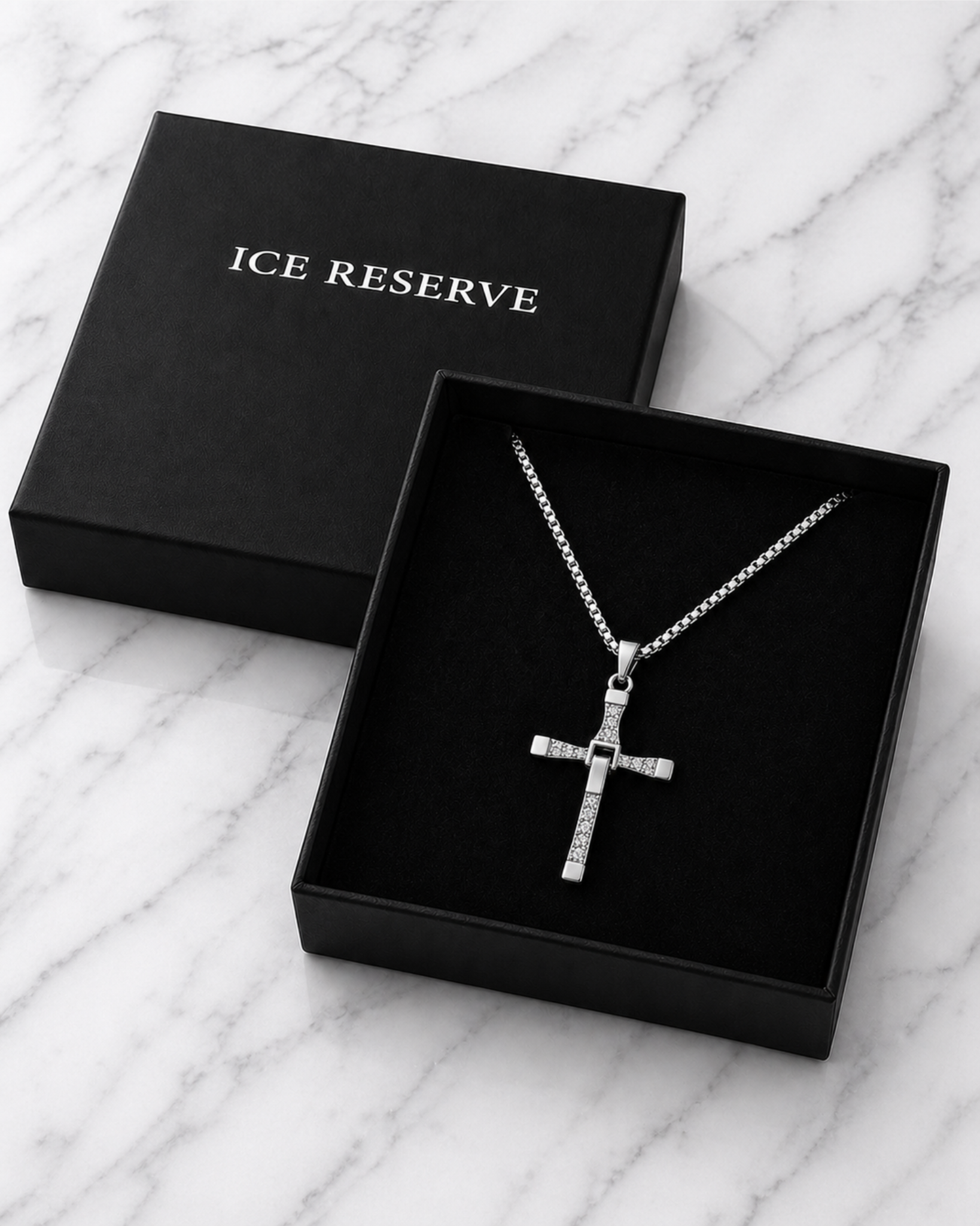 Silver Cross Necklace