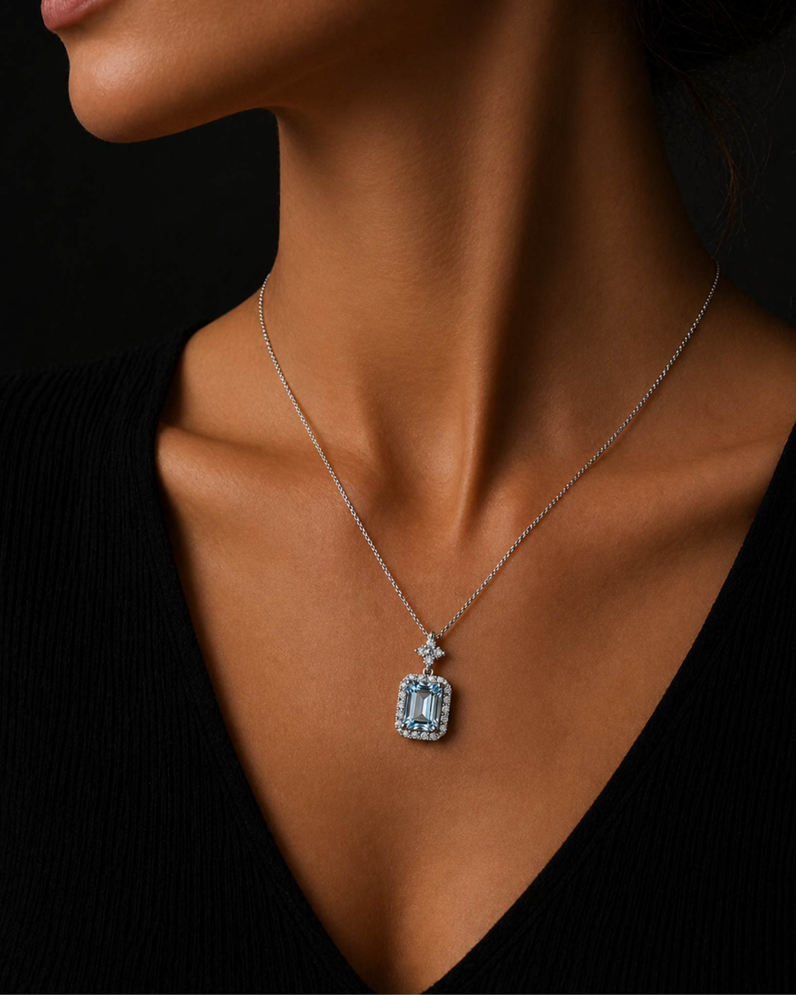 Aquamarine Pendant