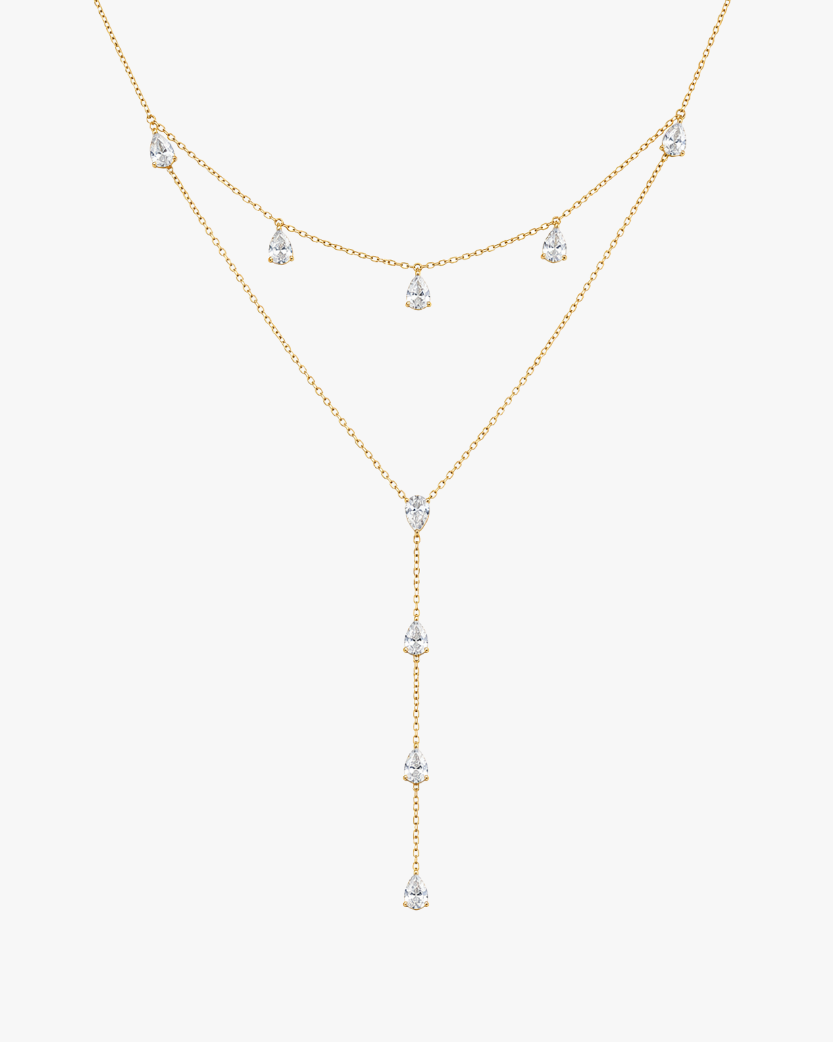 Crystal Drop Necklace