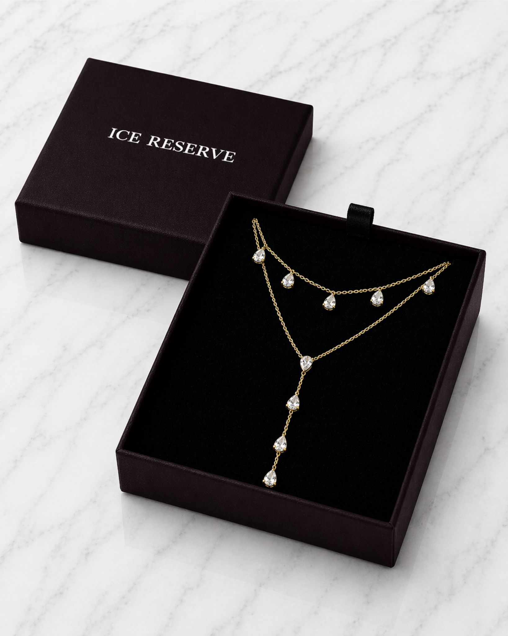 Crystal Drop Necklace