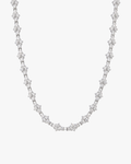 Floral Tennis Necklace