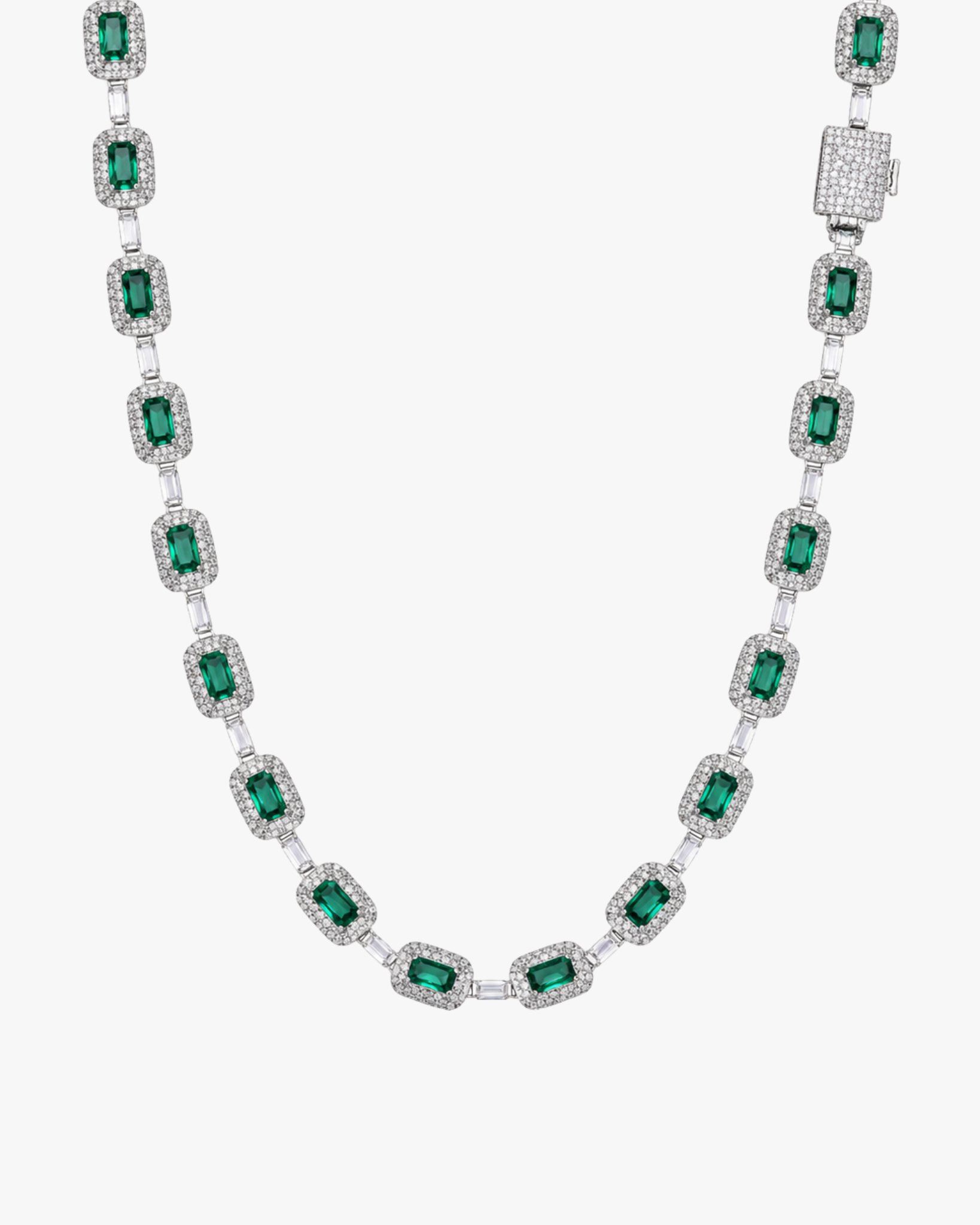 Emerald Ice Tennis Chain