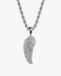 Iced Out Wing Pendant