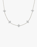 Silver Fleur Necklace