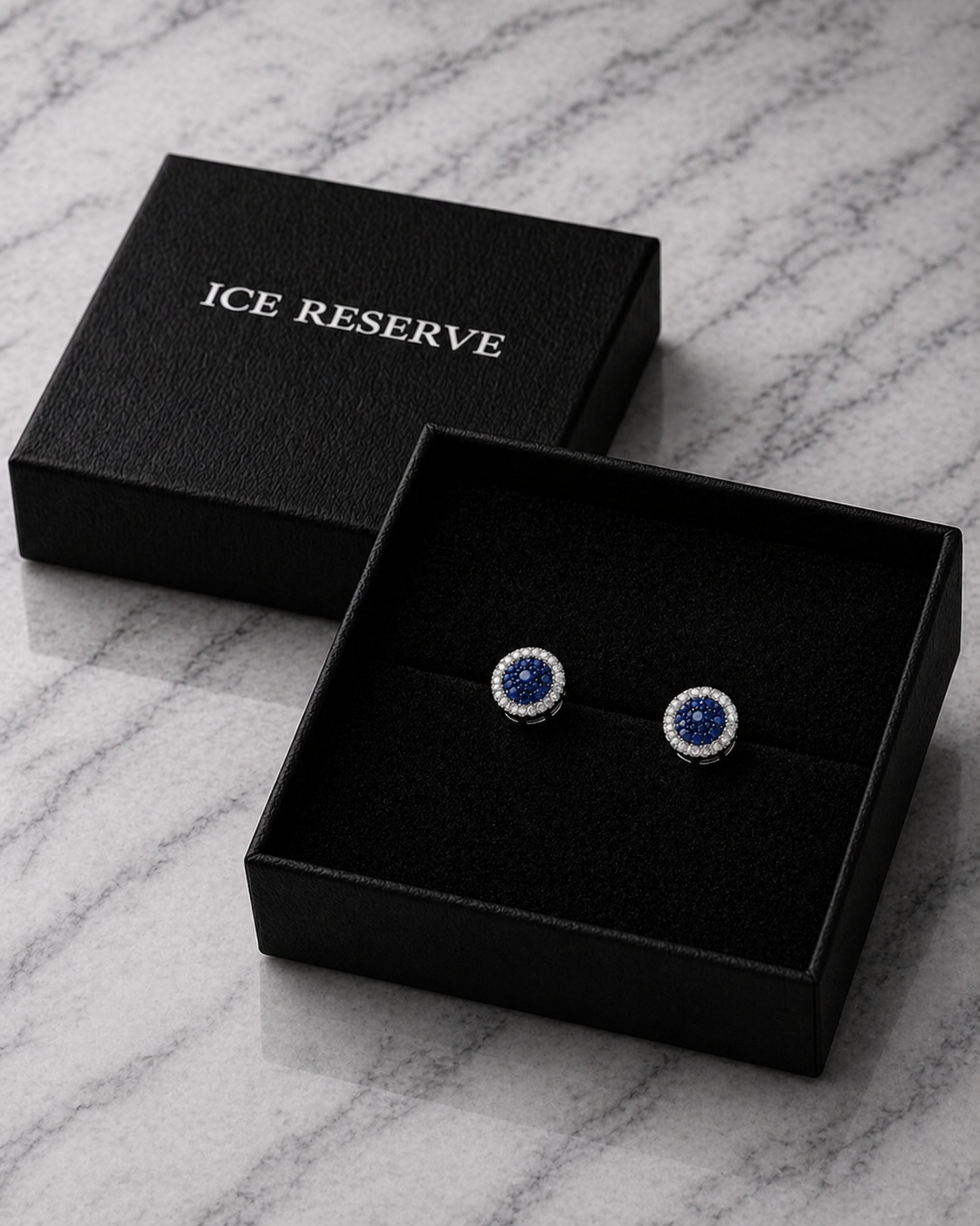 Blue center studs